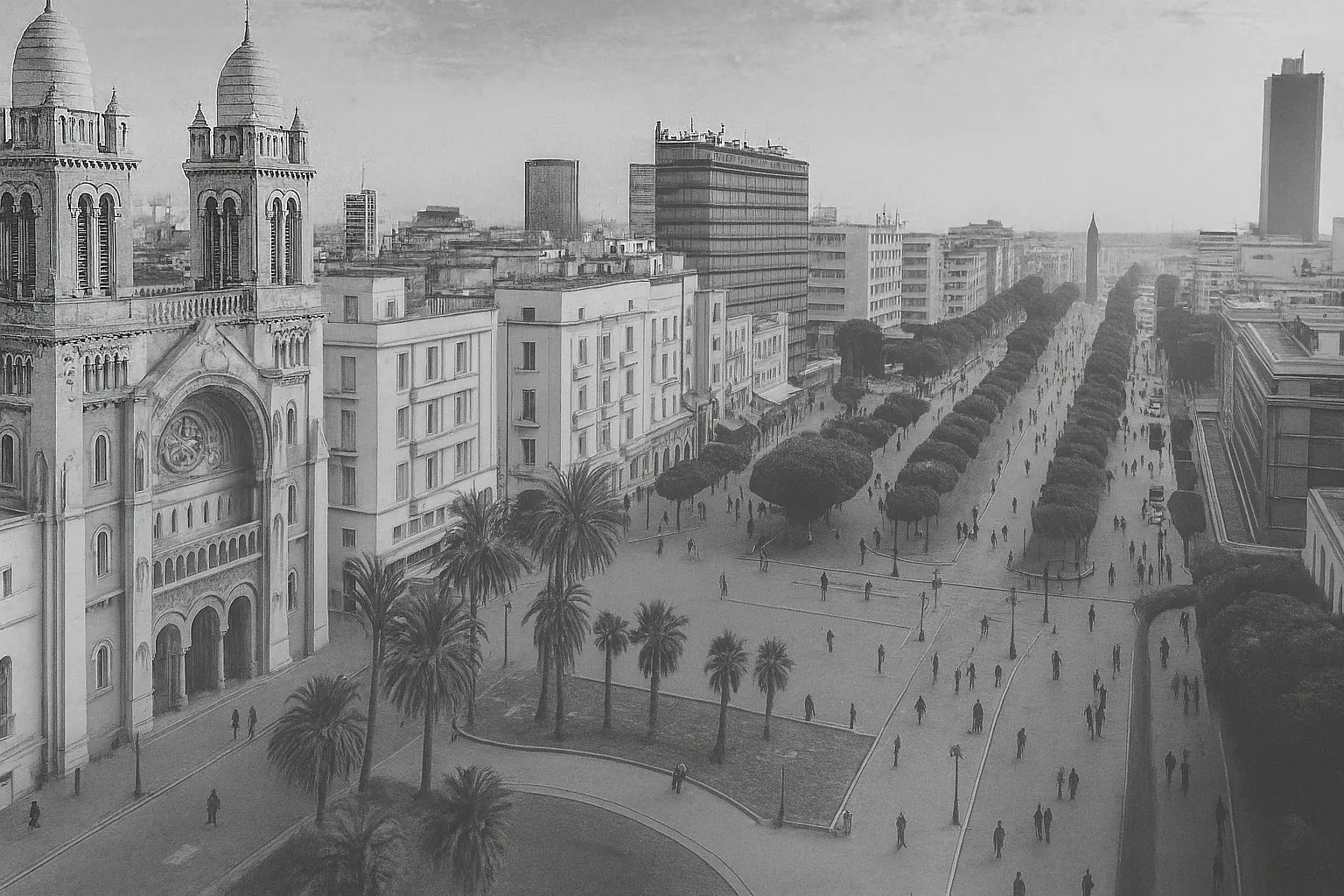 Centre-ville de Tunis